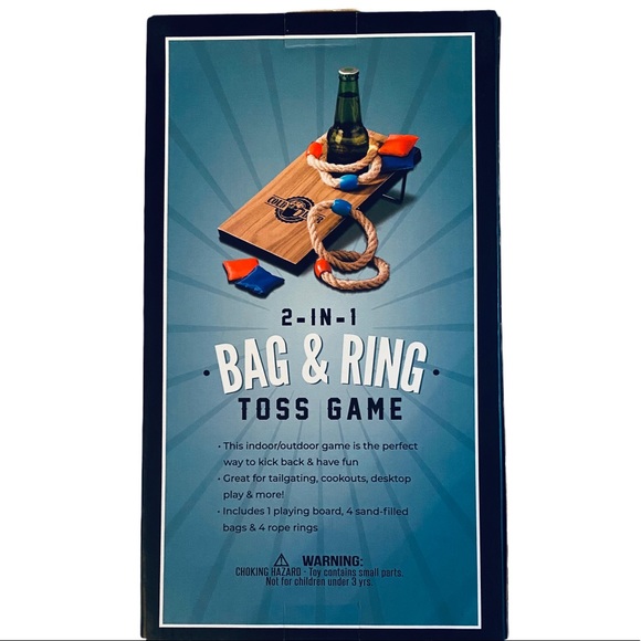 2-in-1 Table Top Bag & Ring Toss/Corn Hole Game - Picture 4 of 12